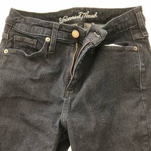 High waisted skinny jeans